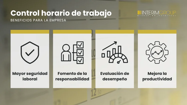 Beneficios del control horario por INTERIM GROUP