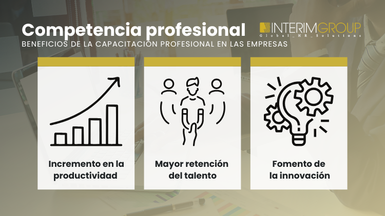 Beneficios de la competencia profesional imagen para el artículo de INTERIM GROUP