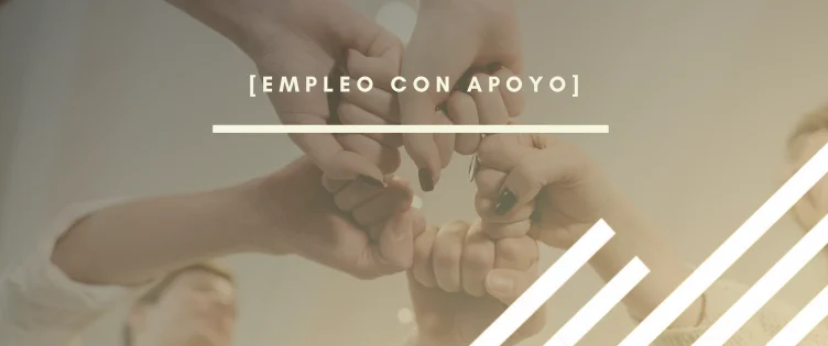 Header de empleo con apoyo